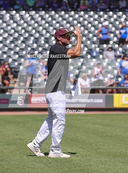 Thumbnail 2 in Gunter vs. London (UIL 3A Baseball Semifinal) photogallery.