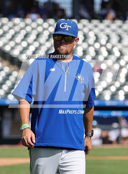 Thumbnail 1 in Gunter vs. London (UIL 3A Baseball Semifinal) photogallery.