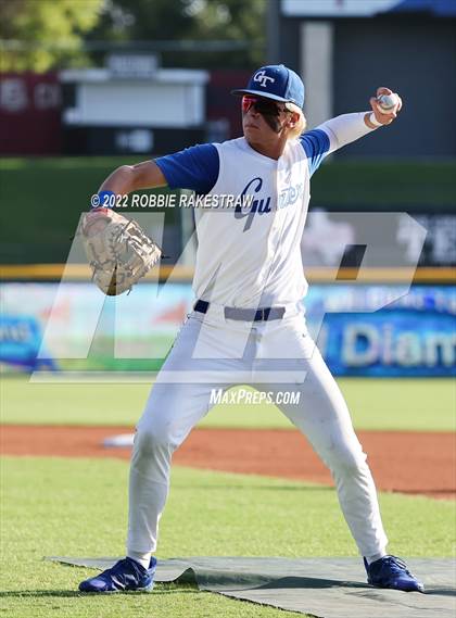 Thumbnail 1 in Gunter vs. London (UIL 3A Baseball Semifinal) photogallery.