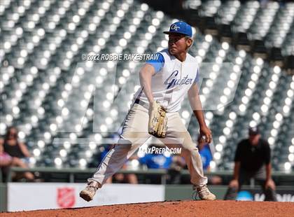 Thumbnail 1 in Gunter vs. London (UIL 3A Baseball Semifinal) photogallery.
