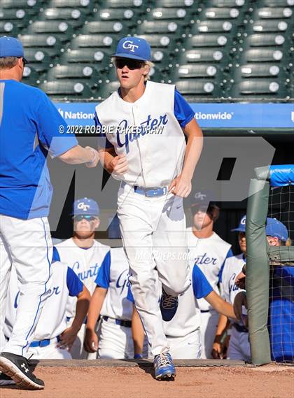 Thumbnail 1 in Gunter vs. London (UIL 3A Baseball Semifinal) photogallery.