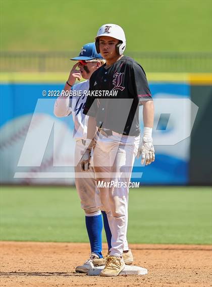 Thumbnail 2 in Gunter vs. London (UIL 3A Baseball Semifinal) photogallery.