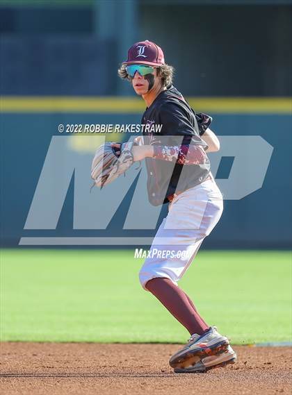 Thumbnail 1 in Gunter vs. London (UIL 3A Baseball Semifinal) photogallery.