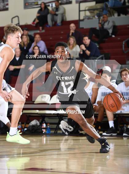 Thumbnail 3 in Saddleback Valley Christian vs. Citrus Valley (Rancho Mirage Holiday Invitational) photogallery.