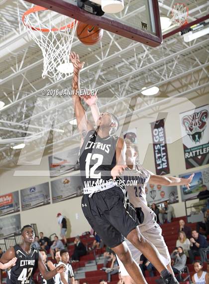 Thumbnail 1 in Saddleback Valley Christian vs. Citrus Valley (Rancho Mirage Holiday Invitational) photogallery.