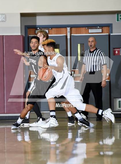 Thumbnail 1 in Saddleback Valley Christian vs. Citrus Valley (Rancho Mirage Holiday Invitational) photogallery.