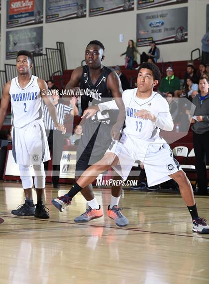 Thumbnail 3 in Saddleback Valley Christian vs. Citrus Valley (Rancho Mirage Holiday Invitational) photogallery.