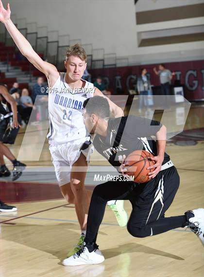 Thumbnail 3 in Saddleback Valley Christian vs. Citrus Valley (Rancho Mirage Holiday Invitational) photogallery.