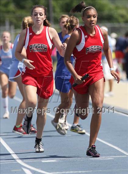 Thumbnail 2 in NCHSAA 2A Track & Field Championships photogallery.