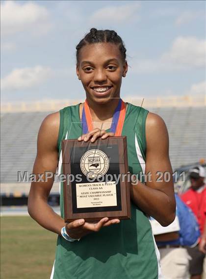 Thumbnail 1 in NCHSAA 2A Track & Field Championships photogallery.