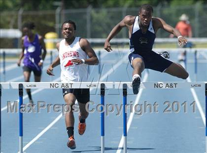 Thumbnail 3 in NCHSAA 2A Track & Field Championships photogallery.