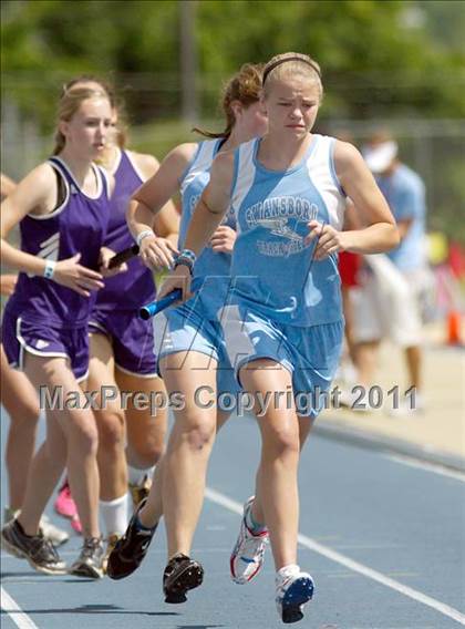 Thumbnail 3 in NCHSAA 2A Track & Field Championships photogallery.