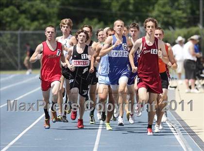 Thumbnail 1 in NCHSAA 2A Track & Field Championships photogallery.