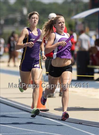 Thumbnail 1 in NCHSAA 2A Track & Field Championships photogallery.