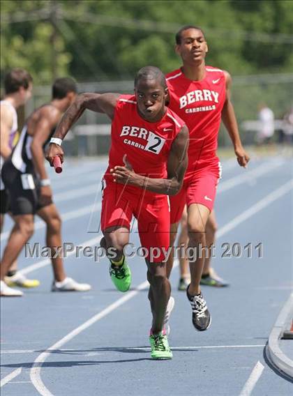 Thumbnail 3 in NCHSAA 2A Track & Field Championships photogallery.