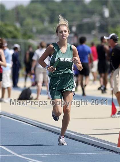 Thumbnail 2 in NCHSAA 2A Track & Field Championships photogallery.