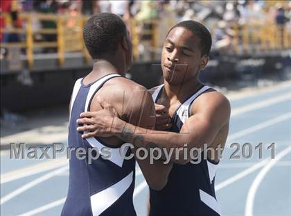 Thumbnail 1 in NCHSAA 2A Track & Field Championships photogallery.