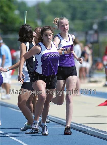 Thumbnail 1 in NCHSAA 2A Track & Field Championships photogallery.