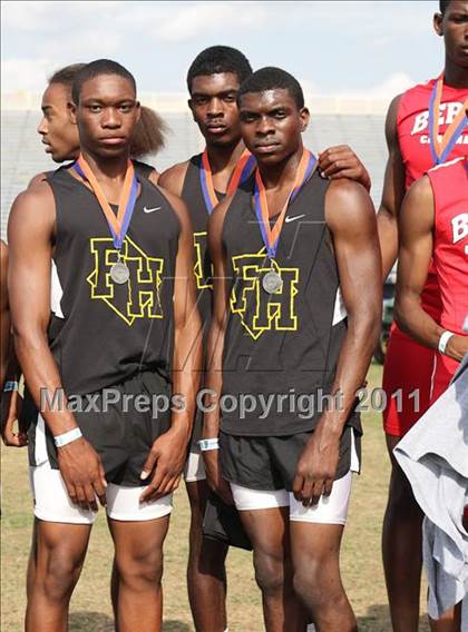 Thumbnail 3 in NCHSAA 2A Track & Field Championships photogallery.