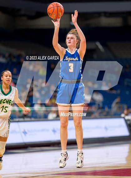 Thumbnail 3 in Neches vs Nazareth (UIL 1A Basketball State Semifinal) photogallery.
