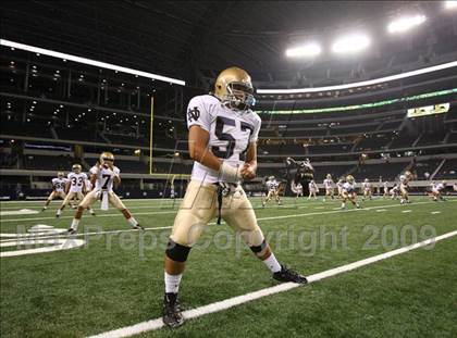 Thumbnail 3 in Klein Oak vs. Notre Dame (Kirk Herbstreit Varsity Football Series) photogallery.