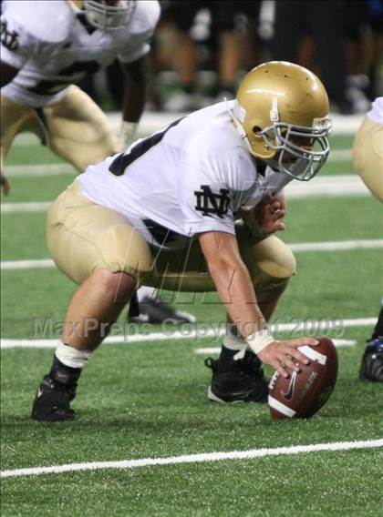 Thumbnail 3 in Klein Oak vs. Notre Dame (Kirk Herbstreit Varsity Football Series) photogallery.