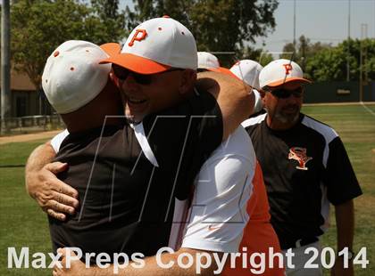 Thumbnail 3 in Village Christian vs. Santa Ynez (CIFSS Division 5 Championship) photogallery.