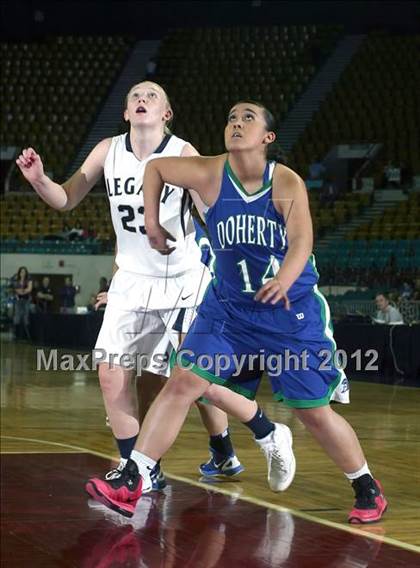 Thumbnail 1 in Legacy vs. Doherty (CHSAA 5A Great 8) photogallery.