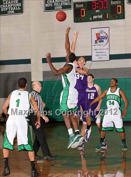 Thumbnail 2 in Ribet Academy vs. Valencia (Providence Cystic Fibrosis Benefit) photogallery.
