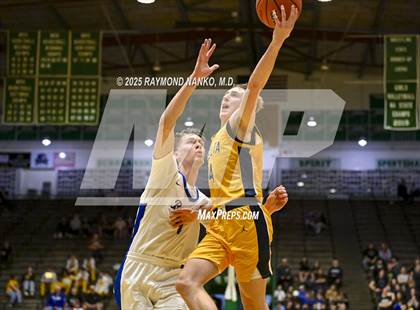 Thumbnail 3 in Delta vs. Fort Wayne Blackhawk Christian (IHSAA 4A New Castle Regional)  photogallery.