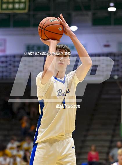 Thumbnail 2 in Delta vs. Fort Wayne Blackhawk Christian (IHSAA 4A New Castle Regional)  photogallery.