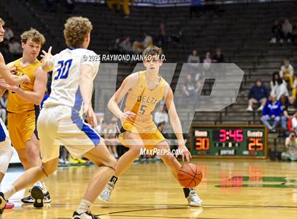 Thumbnail 1 in Delta vs. Fort Wayne Blackhawk Christian (IHSAA 4A New Castle Regional)  photogallery.