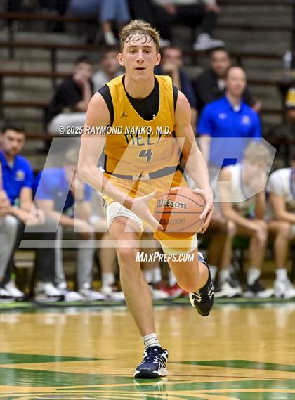 Thumbnail 1 in Delta vs. Fort Wayne Blackhawk Christian (IHSAA 4A New Castle Regional)  photogallery.