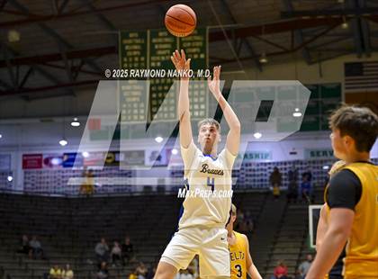 Thumbnail 3 in Delta vs. Fort Wayne Blackhawk Christian (IHSAA 4A New Castle Regional)  photogallery.