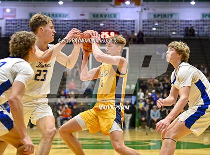 Thumbnail 3 in Delta vs. Fort Wayne Blackhawk Christian (IHSAA 4A New Castle Regional)  photogallery.