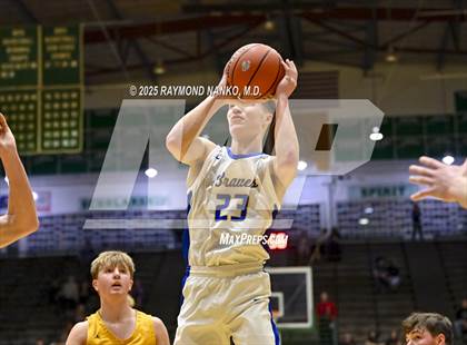 Thumbnail 1 in Delta vs. Fort Wayne Blackhawk Christian (IHSAA 4A New Castle Regional)  photogallery.