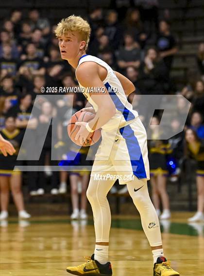 Thumbnail 3 in Delta vs. Fort Wayne Blackhawk Christian (IHSAA 4A New Castle Regional)  photogallery.
