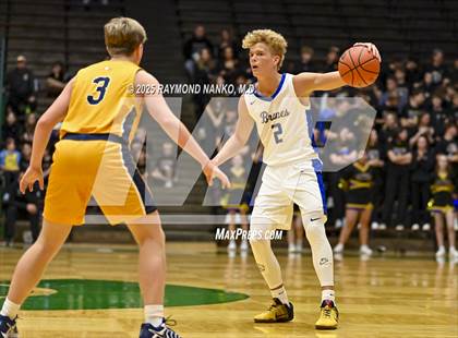 Thumbnail 1 in Delta vs. Fort Wayne Blackhawk Christian (IHSAA 4A New Castle Regional)  photogallery.