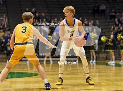Thumbnail 1 in Delta vs. Fort Wayne Blackhawk Christian (IHSAA 4A New Castle Regional)  photogallery.