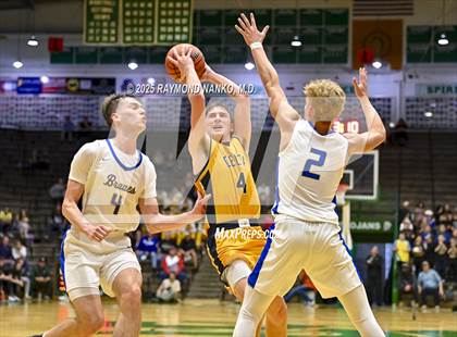 Thumbnail 3 in Delta vs. Fort Wayne Blackhawk Christian (IHSAA 4A New Castle Regional)  photogallery.
