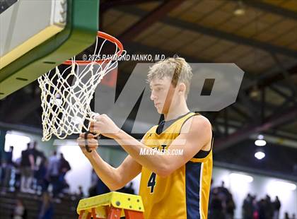 Thumbnail 1 in Delta vs. Fort Wayne Blackhawk Christian (IHSAA 4A New Castle Regional)  photogallery.