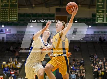 Thumbnail 2 in Delta vs. Fort Wayne Blackhawk Christian (IHSAA 4A New Castle Regional)  photogallery.