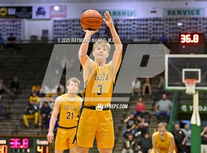 Thumbnail 3 in Delta vs. Fort Wayne Blackhawk Christian (IHSAA 4A New Castle Regional)  photogallery.