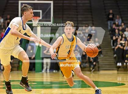 Thumbnail 3 in Delta vs. Fort Wayne Blackhawk Christian (IHSAA 4A New Castle Regional)  photogallery.