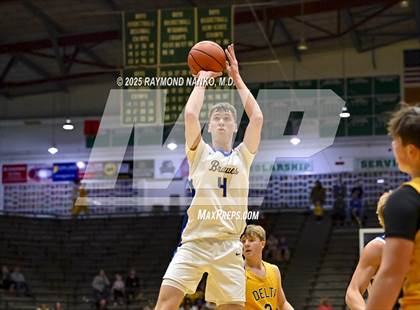 Thumbnail 2 in Delta vs. Fort Wayne Blackhawk Christian (IHSAA 4A New Castle Regional)  photogallery.