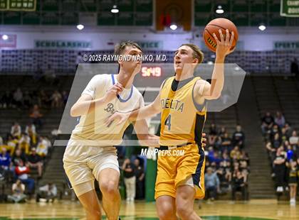 Thumbnail 3 in Delta vs. Fort Wayne Blackhawk Christian (IHSAA 4A New Castle Regional)  photogallery.