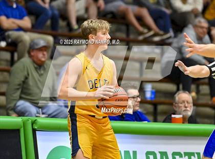 Thumbnail 3 in Delta vs. Fort Wayne Blackhawk Christian (IHSAA 4A New Castle Regional)  photogallery.