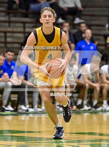 Thumbnail 2 in Delta vs. Fort Wayne Blackhawk Christian (IHSAA 4A New Castle Regional)  photogallery.