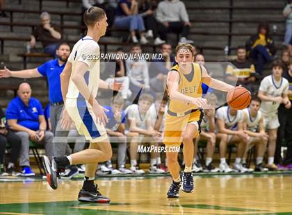 Thumbnail 2 in Delta vs. Fort Wayne Blackhawk Christian (IHSAA 4A New Castle Regional)  photogallery.