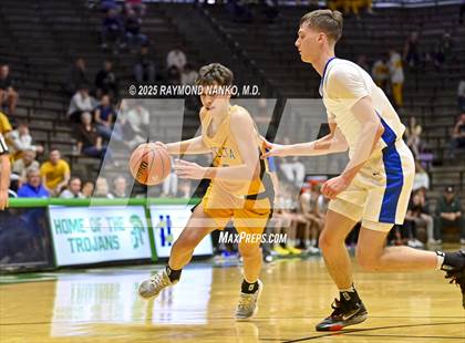 Thumbnail 2 in Delta vs. Fort Wayne Blackhawk Christian (IHSAA 4A New Castle Regional)  photogallery.